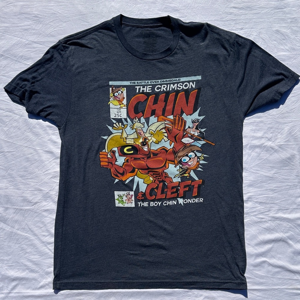 The Crimson Chin & Cleft Graphic T-Shirt